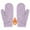Purple, variant on Soft Lined Winter Mittens Cozy Warm Thermal Thick Hand For Outdoor Cold Weather Activities, Yellow