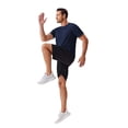 thumbnail image 6 of Pinspark Moisture Wicking T Shirts for Men Plain Polyester T-Shirts Short Sleeve Workout Shirts Casual Tees Loose Fit, 6 of 6