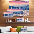 thumbnail image 3 of Amazing Winter Sunrise in Mountains - Large Landscape Canvas Art Print, 3 of 4