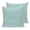 Blue, Teal, White, variant on Pillow Covers 26x26 Set of 2, Black Textured Throw Pillow Covers Decorative Couch Cushion Cover, Farmhouse Country Woven Striped Microfiber Soft Square Pillowcases for Bedroom Living Room Sofa
