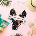 thumbnail image 6 of Cat Swimsuit Women Bikini Set with Detachable Sponge and Adjustable Strap, Two-Pack, Beach Pool Vacation., 6 of 6