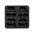 thumbnail image 2 of Inteprter Gentleman Ice Cube Silicone Mold Self-Assembly Baking Non-Stick Desktop Cooking Jelly Fondant Tray Beard Mould Ornament Type3 NO3, 2 of 6