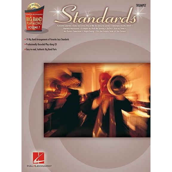 Hal Leonard Big Band Play-Along: Standards, Trumpet (Other)