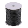 thumbnail image 2 of yuksok Waxed Cord for jewellery making, Sewing Thread Braided Waxed String, Black, 170, 2 of 7