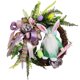 thumbnail image 1 of Puertas De Pascua Guirnalda De Conejo De Pascua Guirnaldas De Flores Artificiales Encantadoras Para Ventana De Pared De Puerta Kearding HA042633-02, 1 of 6