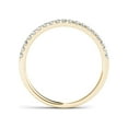 thumbnail image 4 of Imperial Women's 1/4Ct TDW Diamond 10k Yellow Gold Wedding Anniversary Band, 4 of 5