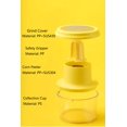 thumbnail image 5 of i Kito Corn Cob Stripper Peeler, Corn Cob Stripping Tool with Collection Cup, Ginger Grater, 5 of 9