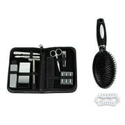Men's Deluxe 13 Piece Grooming Kit for Home or Travel