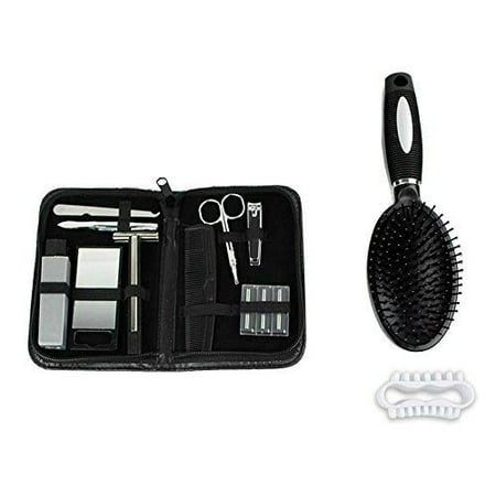 Men's Deluxe 13 Piece Grooming Kit for Home or Travel