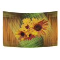 thumbnail image 4 of Tapiz de Flores ABPHQTO decoración colgante de pared 128x150 cm, 4 of 4
