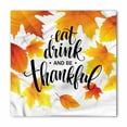 thumbnail image 1 of Saying Bandana, Autumn Thanksgiving Text, Unisex Head and Neck Tie, by Ambesonne, 1 of 2