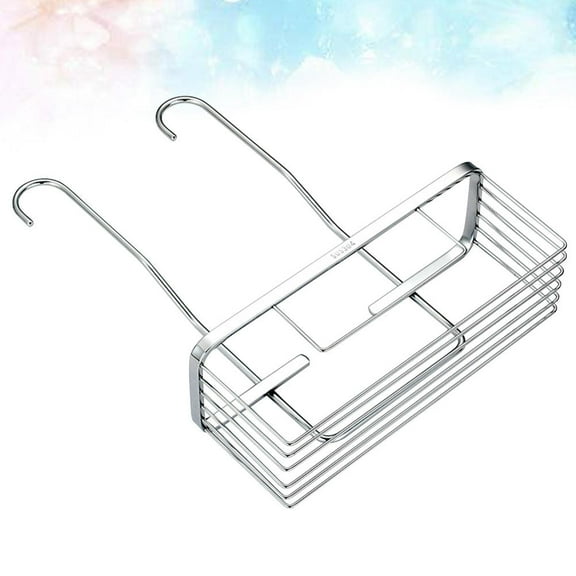 IBASETOY 1Pcs Stainless Steel Shower Organizer Stand for Storage of Bathroom Toiletries