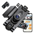 thumbnail image 1 of DashCam Roadwitness 4K 360° y 4 canales en la parte delantera y trasera del coche, 1 of 9