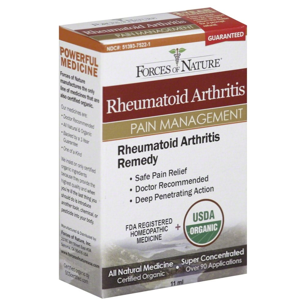 Forces of Nature Rheumatoid Arthritis Pain Management Topical Drops, 0.37 Oz