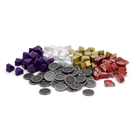 Wyrmspan Upgrade Pack (Metal Coins & Wooden Resources) - Add to Wyrmspan from Stonemaier Games