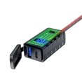 thumbnail image 2 of Chargeur de Téléphone mobile interface SAE vers USB 12v Double USB Étanche, 2 of 4