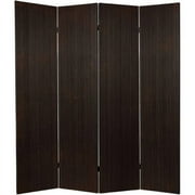 Oriental Furniture 6 Ft Tall Frameless Bamboo Room Divider