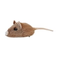 thumbnail image 4 of TOOYFUL Automatic Mouse Toy Cat Interactive Mouse Toy Motion Activated Pet Toy Chasing Simulation Cat Plush Mouse Toy for Indoor Cat Light Brown, 4 of 10