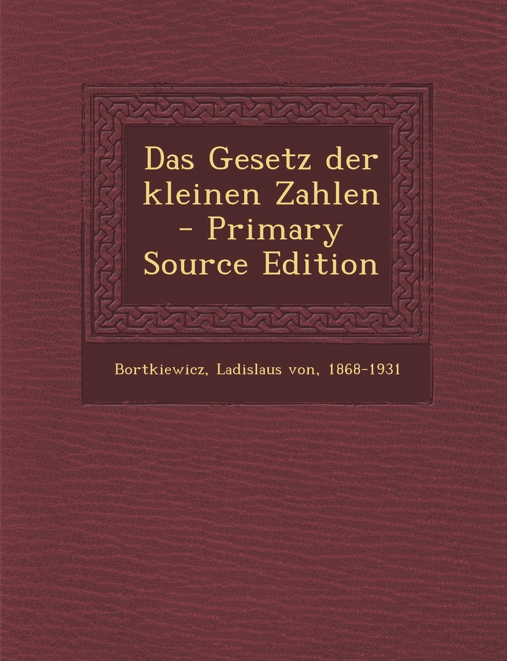 Gesetz Der Kleinen Zahlen Gesetz Der Kleinen Zahlen