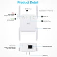 thumbnail image 5 of Magazine Wireless WiFi Range Extender, 1200Mbps 2.4G and 5G Dual Band Signal Repeater Booster for Home, 5 of 9