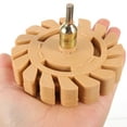 thumbnail image 2 of SEWACC Sticker Removal Wheel Beige Pneumatic Glue Remover Disk Removes 1Pack, 2 of 8