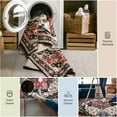 thumbnail image 4 of Oasis Medallion Black 3 ft. x 4 ft. Machine Washable Traditional Indoor Area Rug, 4 of 4