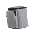 thumbnail image 3 of Sac Suspendu Extérieur Ajustable Grande Capacité Imperméable Simple à Installer Amovible Robuste pour Articles de Bébé Biberon Couche Jouets Téléphone Gris, 3 of 8