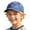 2-Blue, variant on Kids Baseball Cap With Excavator Truck Print Casual Daily Wear Hat For Toddlers Boys