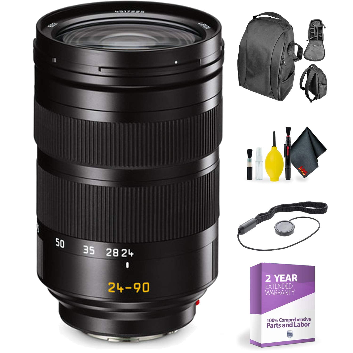 Leica Vario-Elmarit-SL 24-90mm F/2.8-4 ASPH. Lens (11176) + 64GB