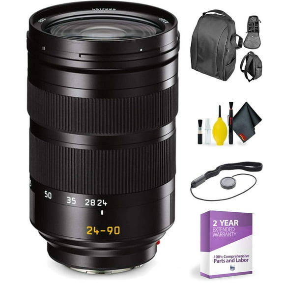 Leica SL 24-90mm f/2.8-4 ASPH. Lens (11176)   Deluxe Lens Cleaning Kit Bundle