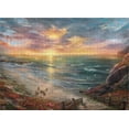 thumbnail image 4 of Ceaco 1000 Piece Beachside Gathering Interlocking Jigsaw Puzzle, 4 of 5
