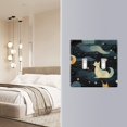 thumbnail image 5 of 2 Gang Switch Covers Cute Cats Light Wall Plate Home Faceplate Switch Plates 4.56”x4.48”, 5 of 8