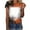 Orange, variant on Sexy Summer Tops for Women Over 50 Shirts for Women Graphic Tees Workout Tank Tops for Women Built In Bra