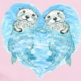 thumbnail image 2 of CafePress - Sea Otters Holding Hands Infant Bodysuit - Baby Light Bodysuit, Size Newborn - 24 Months, 2 of 4