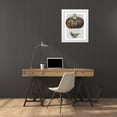 thumbnail image 3 of Fab Funky 20x24 White Modern Wood Framed Museum Art Print Titled - Baroque Fantasy Balloon 3, 3 of 4