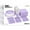 Lavender, variant on Exquisite 350 Piece Lavender Paper Party Plates & Tableware Dinnerware Set