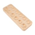 thumbnail image 2 of Soporte de madera para huevos, bandeja de almacenamiento portátil, contenedor de huevos, organizador de huevos, estante para armario de cocina, encime 12 cuadrícula perfecl Porta huevos, 2 of 8