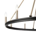 thumbnail image 4 of 9510-MB/MG-Millennium Lighting-Carruth - 10 Light Chandelier-35 Inch Tall and 45 Inch Wide     -Traditional Installation, 4 of 7