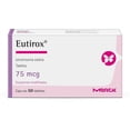 thumbnail image 1 of Eutirox Levotiroxina 75 mcg 50 tabletas, 1 of 4