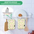 thumbnail image 4 of Yayeee Pot Holders Kitchen Heat Resistant with Pocket 7"x9.8" Cotton Oven Cooking Hot Pads, Light Green Geometric, 4 of 7
