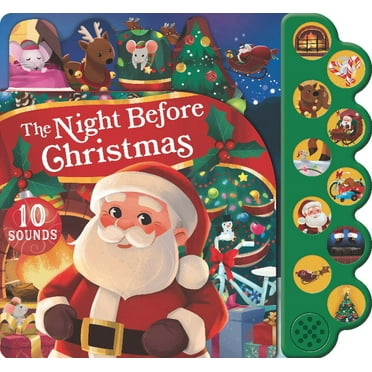 Clement C. Moore: The Night Before Christmas 10-Button Sound Book (Board Book)
