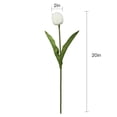 thumbnail image 2 of Set of 6 Real Touch Artificial Tulip Stems, 20 inches Tall, 2 of 4