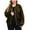 Golden Yellow, variant on Zeagoo Women's Sequin Jacket Plus Size Sparkle Long Sleeve Jackets Front Zip Loose Casual Blazer Bomber Jacket with Pockets