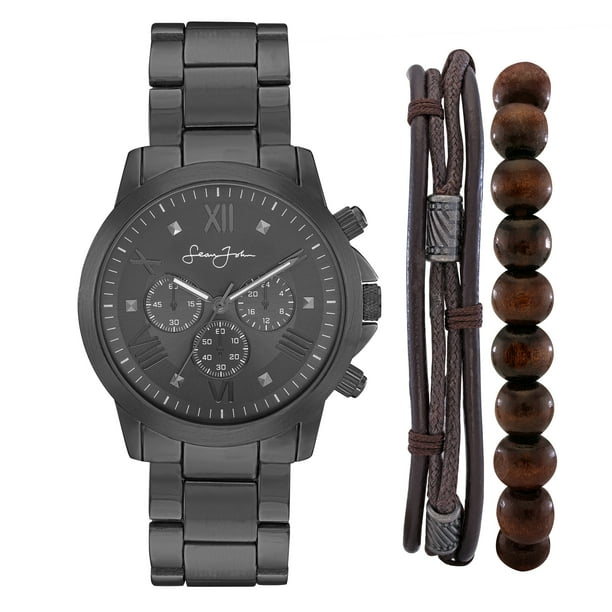 sean john watch and bracelet gift set 46mm