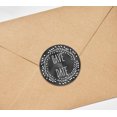 thumbnail image 4 of Darling Souvenir 45 Pcs Round Vines Border Save The Date Stickers DIY Envelope Seals-1.6 Inches, 4 of 4