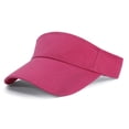 thumbnail image 2 of Minjewel Unisex Running Sun Hat Monochrome Empty Top Breathable Cap For Outdoor Sports Jogging Walking Hiking,Hot Pink, 2 of 7