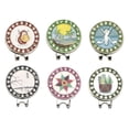 thumbnail image 4 of Zinc Alloy Golf Ball Markers Training Aids Hat Clip Tool Training Anti-rust Putt Sign A, 4 of 9