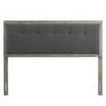 thumbnail image 3 of Modway Draper Tufted Full Fabric and Wood Headboard in Gray Charcoal, 3 of 9