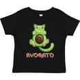 thumbnail image 3 of Inktastic Avogato- Cute Green Cat Avocado Boys or Girls Toddler T-Shirt, 3 of 5