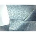 thumbnail image 5 of Silk Brocade fabric powder blue with metallic silver Jacquard 54" wide BRO930[1], 5 of 5